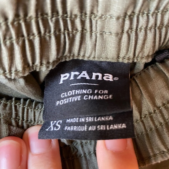 Olive Green Outdoorsy Pants prAna - Picture 3 of 5
